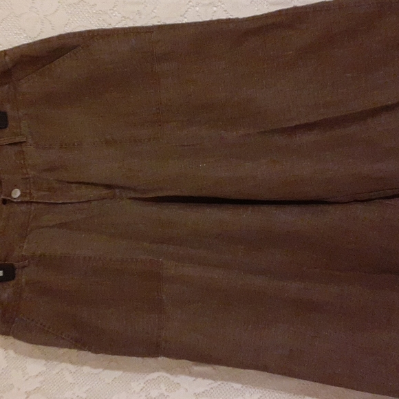 Linen Shorts 18W - Picture 4 of 10